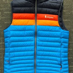 Cotopaxi men’s fuego down Puffer Vest size medium